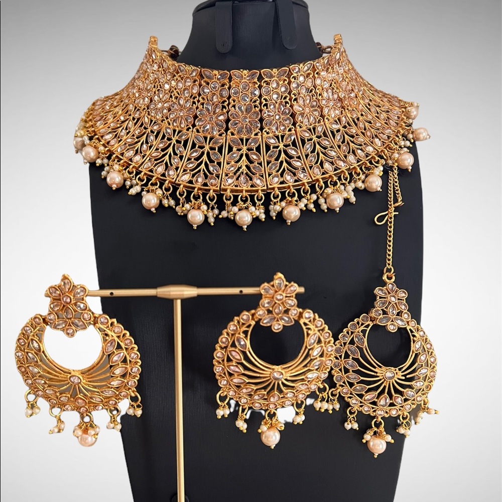 Beautiful Jewelry Set (4 Piece) Bridal/Party Wear
